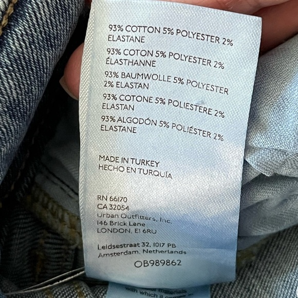 Free People We the Free Shayla Boot Cut Denim Blue Jeans Size 25 Western Rodeo - Picture 13 of 16